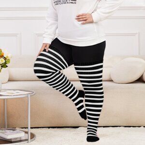 Plus Size Thigh High Socks